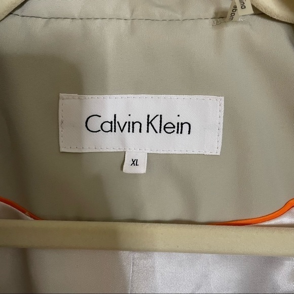 Calvin Klein Cream Trench Coat - XL - Picture 2 of 16